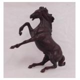 Hartland ebony wood rearing mustang horse,