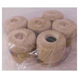 6 new spools star six cord crocket cotton thread