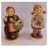 Two Goebel Hummel figurines: 1965 On Holiday -