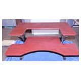 Halter sit-to-stand office desk riser,