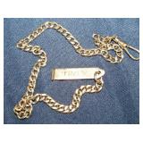 Vintage Timex watch fob