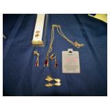 Vintage Avon 3 piece set - Faux pearl drop