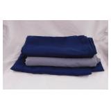 2 navy blue tablecloths