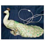 1967 peacock lamp, Holland mold #525, missing