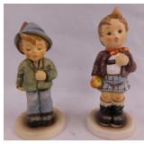 Two 1989 Goebel Hummel figurines: Cheeky Fellow -