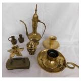 India brass tea pot - Candle holders - Incense