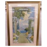 1925 Majestic Splendor print by Robert Atkinson