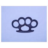 Antique steel knuckles, 4" wide