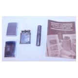 4 metal lights: Zippo & Weston - Zippo lighter