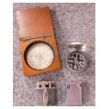 Lighters: Calibri - Ronson - 2 compasses