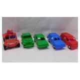 4 Strombecker Kool Kats #5000 vehicles: Jeep -