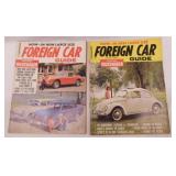 1969 Volkswagen Foreign Car Guide magazines -