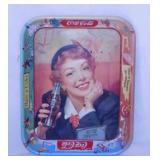 1953 Coca-Cola Thirst Know No Season metal tray,