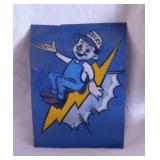 Vintage Kenco Electric metal sign, 9.5" x 13.5"