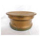 Antique copper spittoon, unusual design