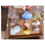 9 elephant figurines