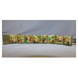 Antique Persian sterling bone hand painted story