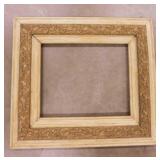 Antique ornate picture frame, 27" x 30"