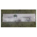 New 4 piece Melanco wall shelf system in box