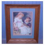 1905 Sweethearts print by Frederick Morgan,