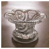 Vintage Krys-Tol brilliant cut glass bowl -