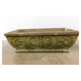 Concrete garden porch deck yard planter, 28.5"