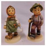 2 Goebel Hummel figurines: 1989 Lucky Fellow -