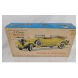 New Vintage Hubley metal car kit in box: 1930