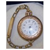 Ladies Elgin antique gold filled pocket watch