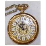 Exactus vintage mechanical wind-up pocket watch,