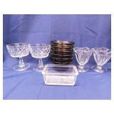 Six 6 oz. Visions glass custard cups - 2 vintage