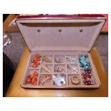 Costume Jewelry: Emmons earrings - Slide bracelet