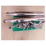 Motorcycle parts: Shifter w/ pedal - 2 mirror
