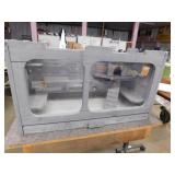 Cool wooden hamster (small animal) cage w/ easy