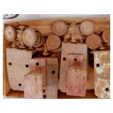 Primitive piece barn door track, 10
