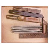 Craftsman 72" folding metal ruler - Metal Stanley
