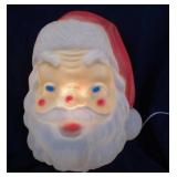 1968 Empire Christmas Santa Claus face blow mold,