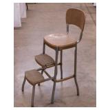 Stylaire metal chair stepstool