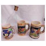 Vintage glass Jim Beam Modern Masters Collectors