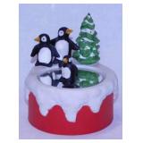 San Francisco Music Box Company dancing penguins