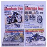 15 vintage American Iron Motorcycle magazines - &