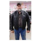 Vintage Harley Davidson leather jacket, XL
