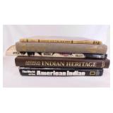 5 Native American Indian hardback books