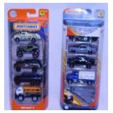 2 Matchbox 5 car pack: MBX Wild II - Top Gun