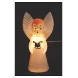 Rare vintage Christmas red hair boy choir angel