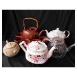 Teapot collections: Staffordshire England-