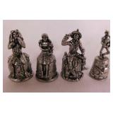 4 Comstock Wizard of Oz pewter thimbles: Dorothy -