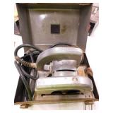Stanley handman circular safety saw in case,