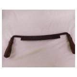 Antique draw knife, 10"