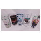 10 Kentucky Derby bar glasses, earliest 1984